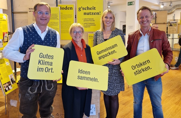 Eröffnung Wanderausstellung zum Landluft Baukulturgemeindepreis